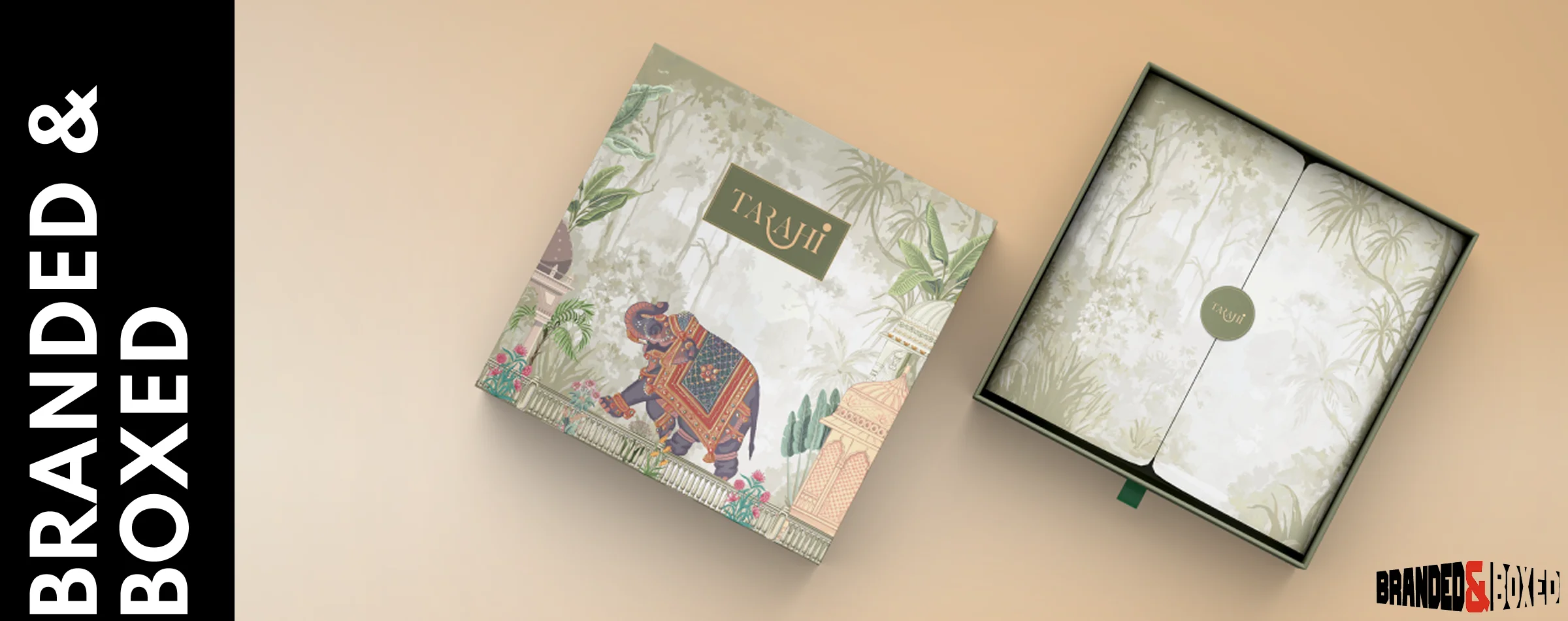 BRANDED AND BOXED BY 3